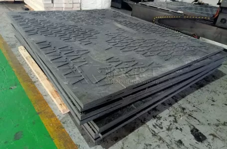 UHMWPE sheet ground protection mat