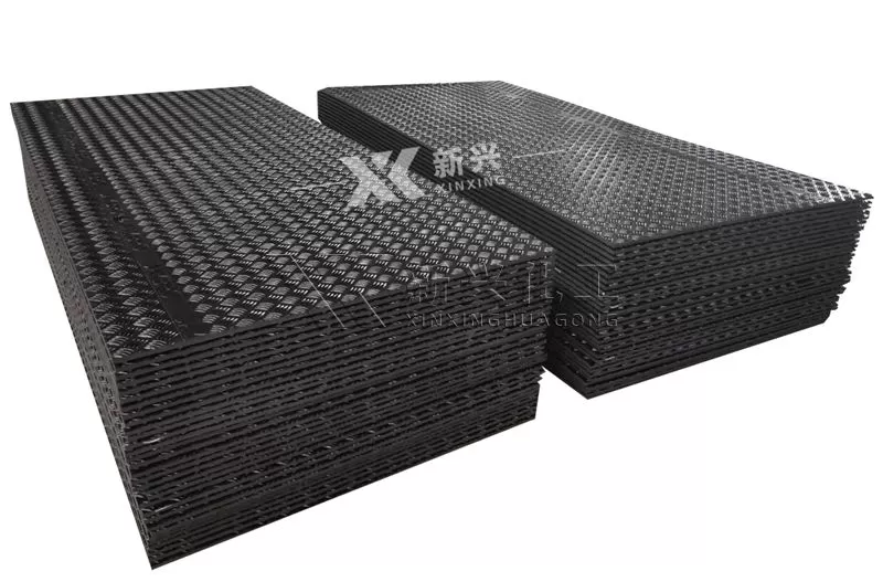 HDPE temporary road mat